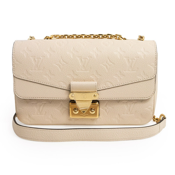 Louis Vuitton Handbags - Louis Vuitton Marceau Chain Shoulder Bag Crossbody Empreinte Cream